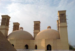 Iran, Kish, Ancient water cellars